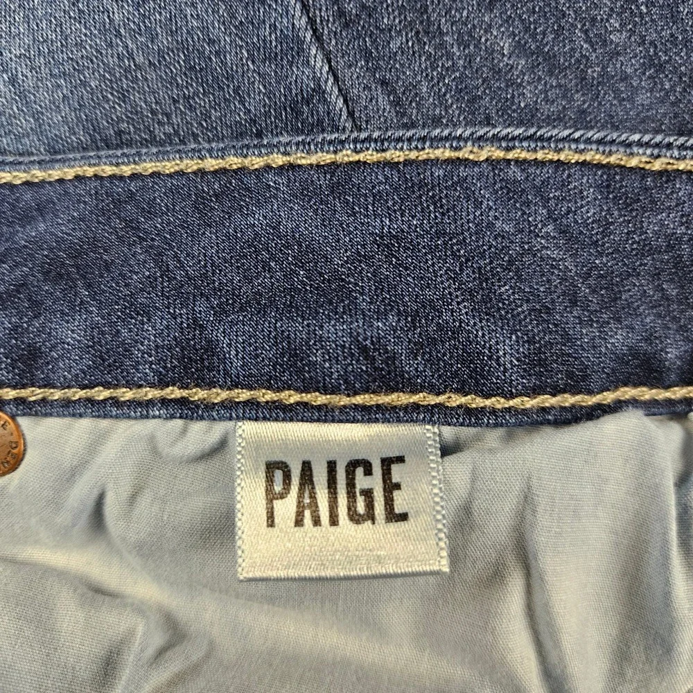 Paige Verdugo‎ Ultra Skinny Jeans Womens 30 Dark Wash Blue Mid Rise Denim USA
